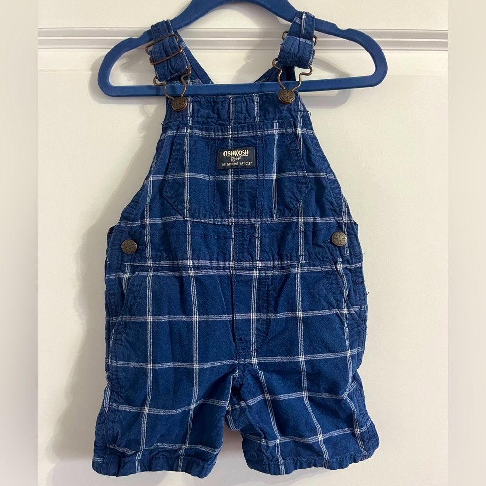 OshKosh B’Gosh Overall Shorts Size 18 months